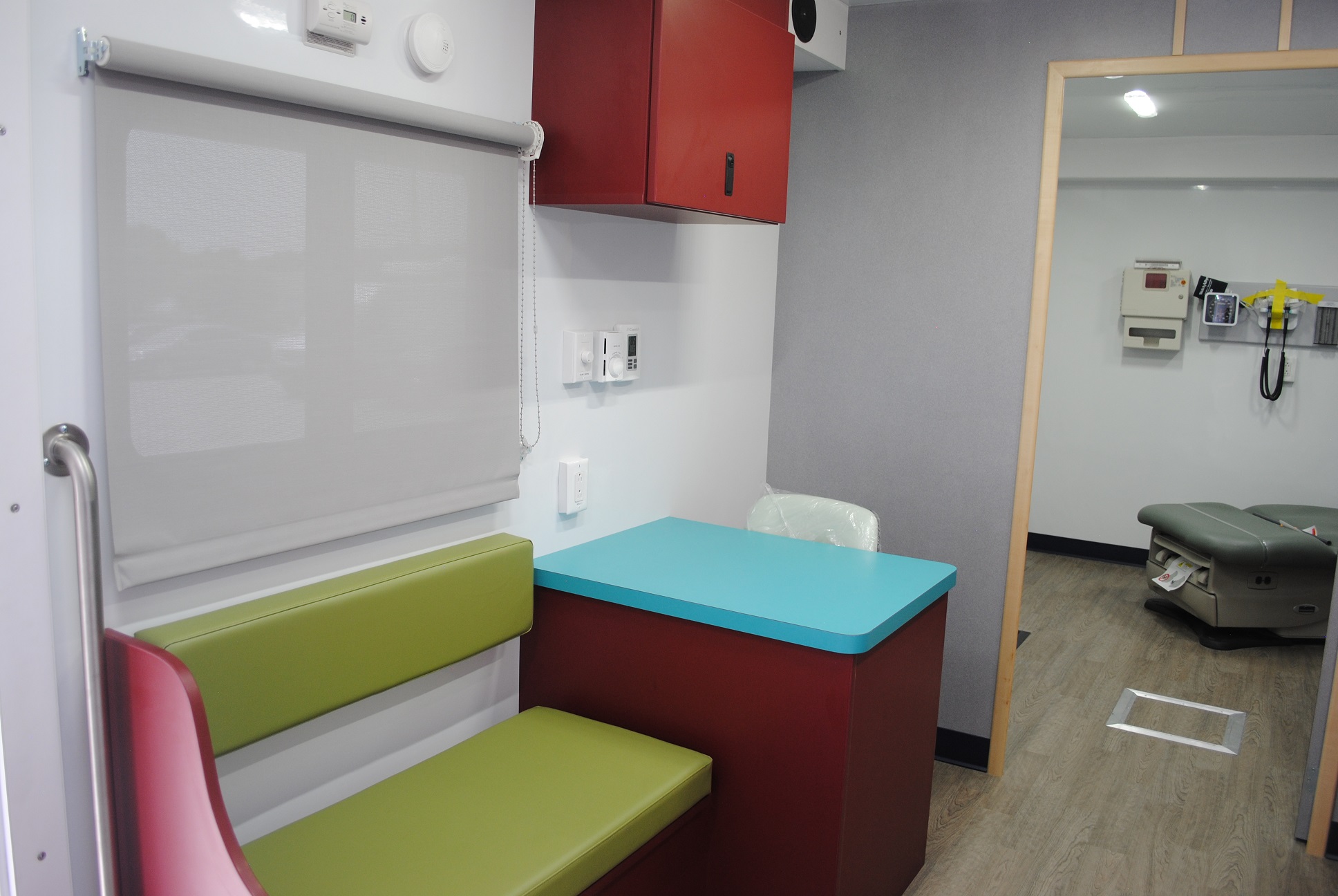 Mobile Medical Van Interior